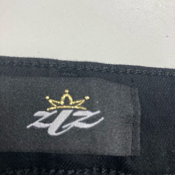 ZLZ Denim Men’s Black Shorts, Size 34 Slim Fit Inseam: 9” - Picture 9 of 12